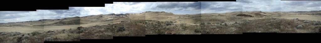 360 Degree View from the top of the Feather Ridge Claim