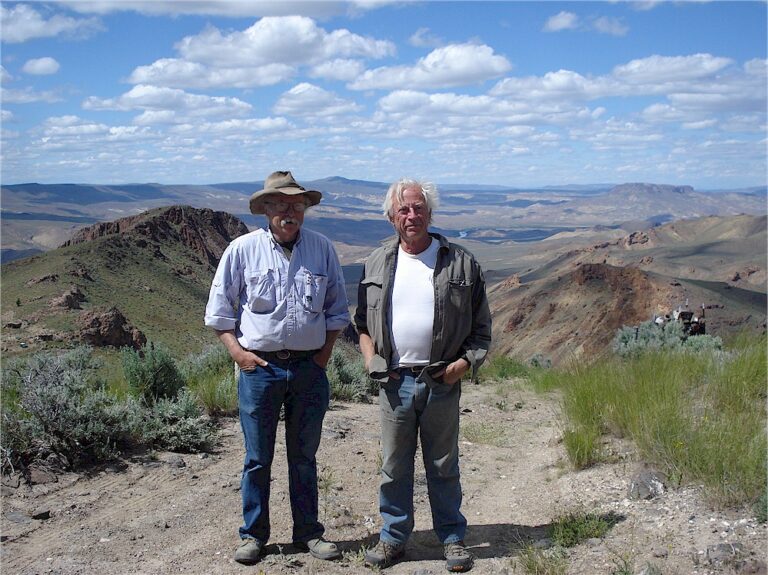 Gene and Thom Lane at the Rim